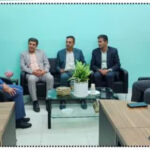دیدار شهردار و اعضای شورای اسلامی شهر بیده با جناب آقای دکتر منتظری